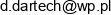 Dariusz Dymerski Dartech Email address
