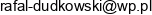 Rafal Dudkowski P H U Dudi Email address