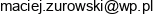 Maciej Zurowski Email address