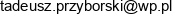 Obsluga Inwestycji Tadeusz Przyborski Email address