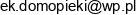 Dom Opieki Pogodna Jesien Ewelina Lipiec Adres e-mail