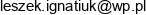 F B L Profi Leszek Ignatiuk Adres e-mail