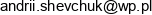 Andrii Shevchuk Email address