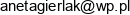 F U H Atena Aneta Gierlak Adres e-mail