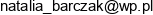 Natalia Smogulecka Uslugi Terapeutyczne I Szkoleniowe Adres e-mail Natalia Smogulecka Uslugi Terapeutyczne I Szkoleniowe Adres e-mail