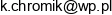 Hubert Chromik Adres e-mail