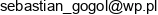 Sebastian Gogol Secom Email address