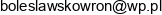 Zryw Skowron Boleslaw Osrodek Szkolenia Kierowcow I Ksztalcenia Zawodowego Adres e-mail