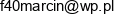 F 40 Marcin Watly Email address