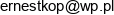 Agroturystyka Wesolowka Ernest Koprowski Email address