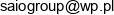 Agnieszka Irla Saio Group Email address