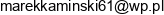 Markus Marek Kaminski Email address