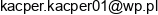 Kacper Gasiuk Email address