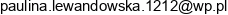 Paulina Lewandowska Email address
