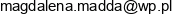 Hurtownia Spozywczo Nabialowa Magda Magdalena Wiktorzak Email address