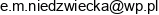 Ewa Mazurek Niedzwiecka Email address