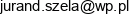 Jurand Szela Studio Email address