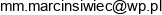 M M Marcin Siwiec Adres e-mail