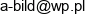 A Bild Email address