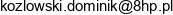 Elkol Dominik Kozlowski Email address