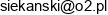 Tomasz Siekanski Email address