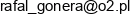 Rgl Rafal Gonera Email address