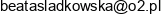 Beata Sladkowska Email address