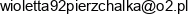 Wioletta Pierzchalka Pracownia Florystyczna Email address