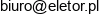 Eletor Adres e-mail