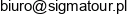 Agencja Turystyczna Sigma Tour Krzysztof Kaczmarczyk Email address