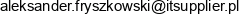 Aresa It Supplier Aleksander Fryszkowski Email address