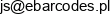 Ebarcodes Email address