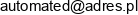 Automated Adres e-mail