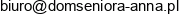 Dom Seniora Anna Adres e-mail