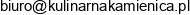 Kulinarna Kamienica Email address