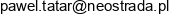 Art Rol Pawel Tatarkowski Email address