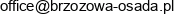 Brzozowa Osada Email address