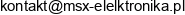 Msx Elektronika Email address