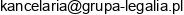 Grupa Legalia Kancelaria Prawnicza Szczepanik Email address