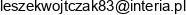 Pracownia Fryzjersko Kosmetyczna Wojtczak Klapkowska Leszek Wojtczak Adres e-mail