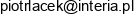Piotr Lacek Lider Email address