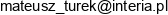 Biuro Projektowe Mateusz Turek Email address