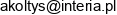 Agnieszka Koltys Sprzedaz Artykulow Rekodziela Ludowego I Artystycznego Email address