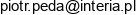 Biuro Uslug Technicznych Pedator Piotr Peda Adres e-mail