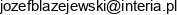 Zaklad Ciesielsko Dekarski Blazejewski Jozef Blazejewski Email address