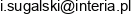 Is Budownictwo Ireneusz Sugalski Adres e-mail