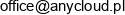 Any Cloud Adres e-mail