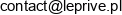 Le Prive Adres e-mail