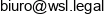 Witkowski Staniszewski Legal Kancelaria Adwokacka Adres e-mail