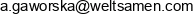 Firma Handlowa Weltsamen Lukasz Gaworski Email address